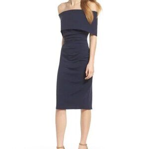 Vince Camuto Popover Cocktail Dress